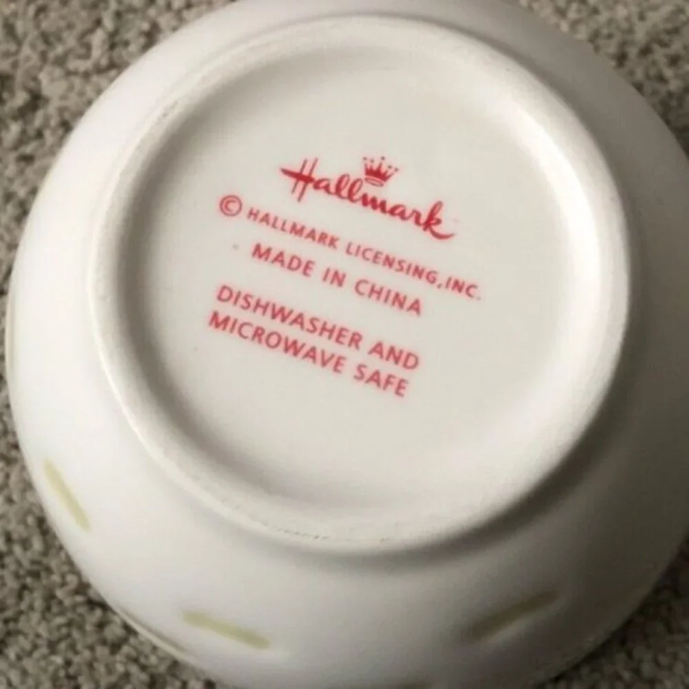 Hallmark Snowman Holiday Winter Nesting‎ Bowl (1)